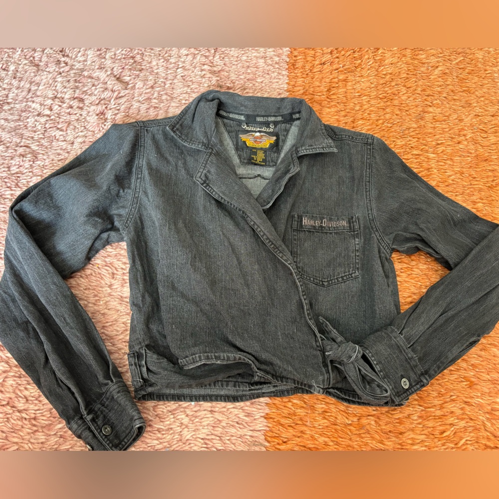 Harley-Davidson Black Jean Jacket
